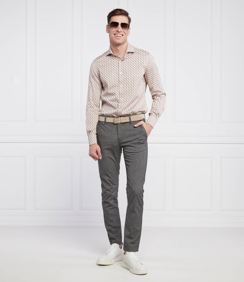 рубашка Emporio Armani - бежевый(3L1C86 1NB3Z)