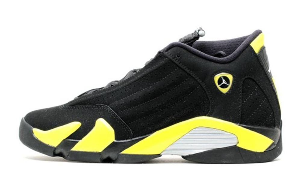 Кроссовки Jordan Air Jordan 14 Retro Thunder (Женская размерная сетка)