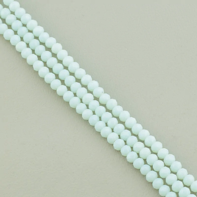 Нитка Чешский хрусталь 48 см. 4,5 мм. (Без замка)