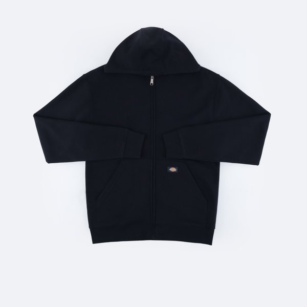 Худи Dickies Fleece Full Zip Hoodie (black) артикул: - купить в магазине Дайс