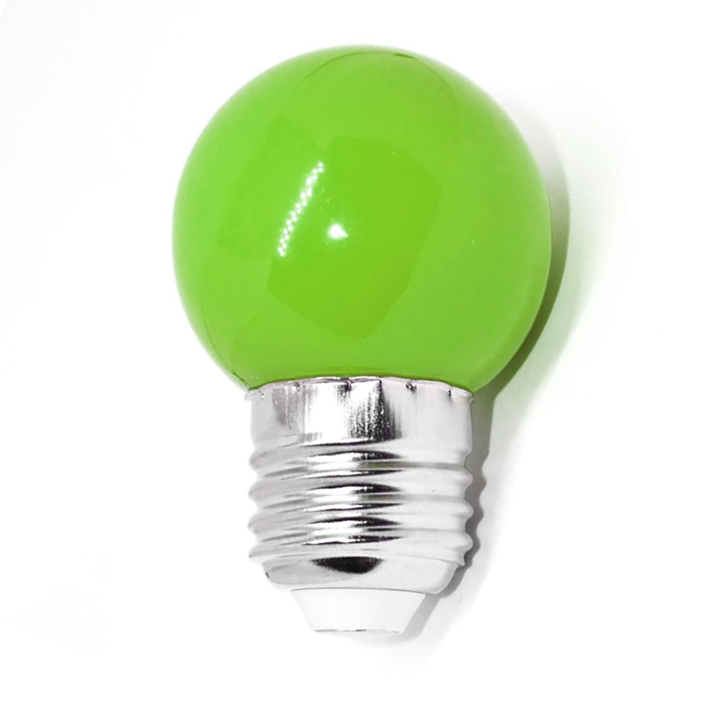 Лампа GLDEN-G45PB-5-230-E27 GREEN