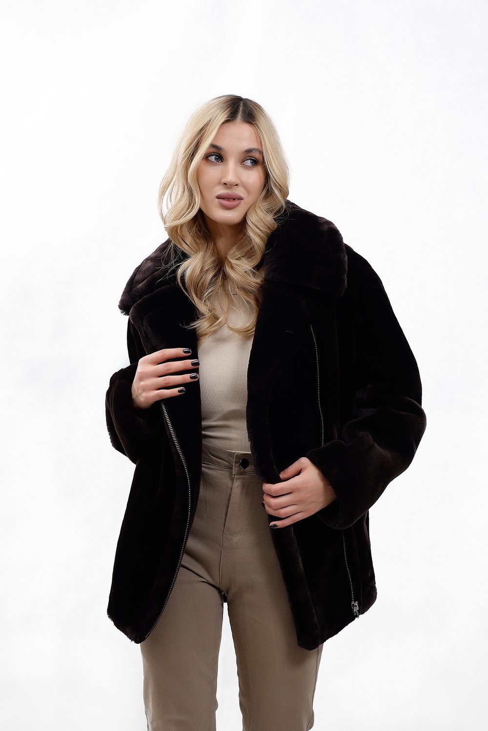 Куртка женская из овчины