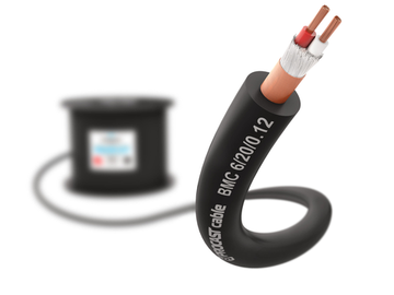 PROCAST cable BMC 6/20/0,12 - профессиональный балансный микрофонный (сигнальный) кабель