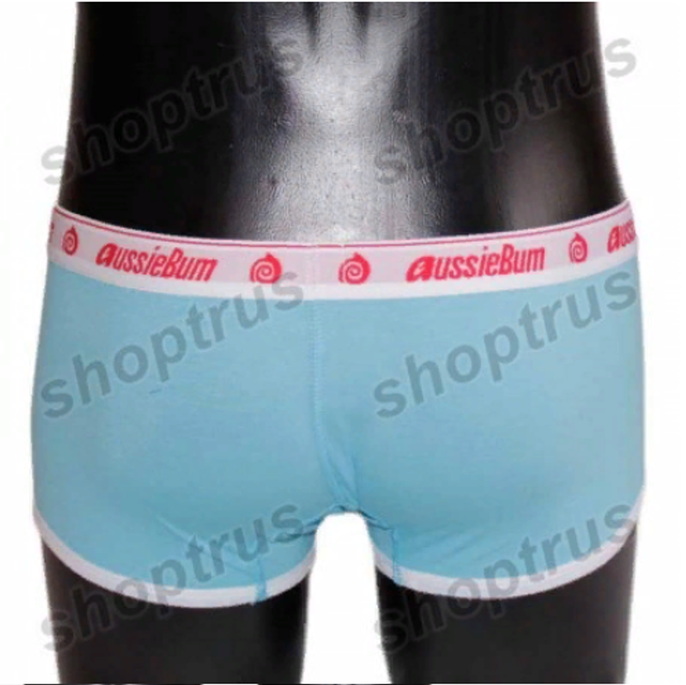 Мужские трусы хипсы голубые Aussiebum AB00398