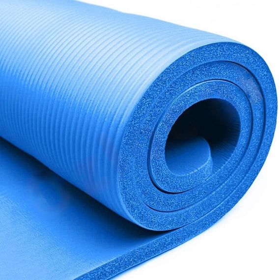 Yoqa xalçası \ Yoga Mat \ Коврик для йоги 1 sm göy