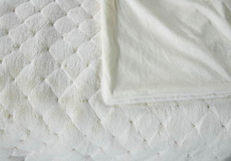 Плед 160х220 Sofi De MarkO Бернард молочный