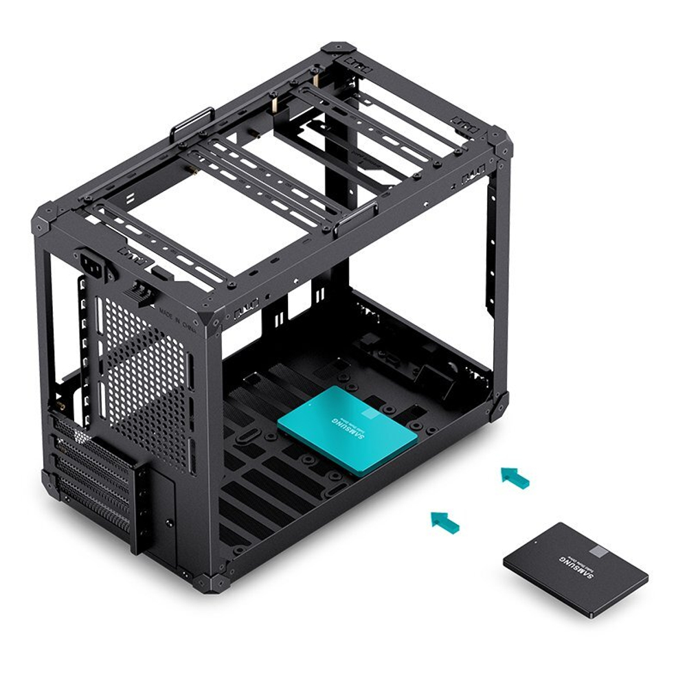 Корпус JONSBO C6 Max, ITX, M-ATX, черный (без БП)