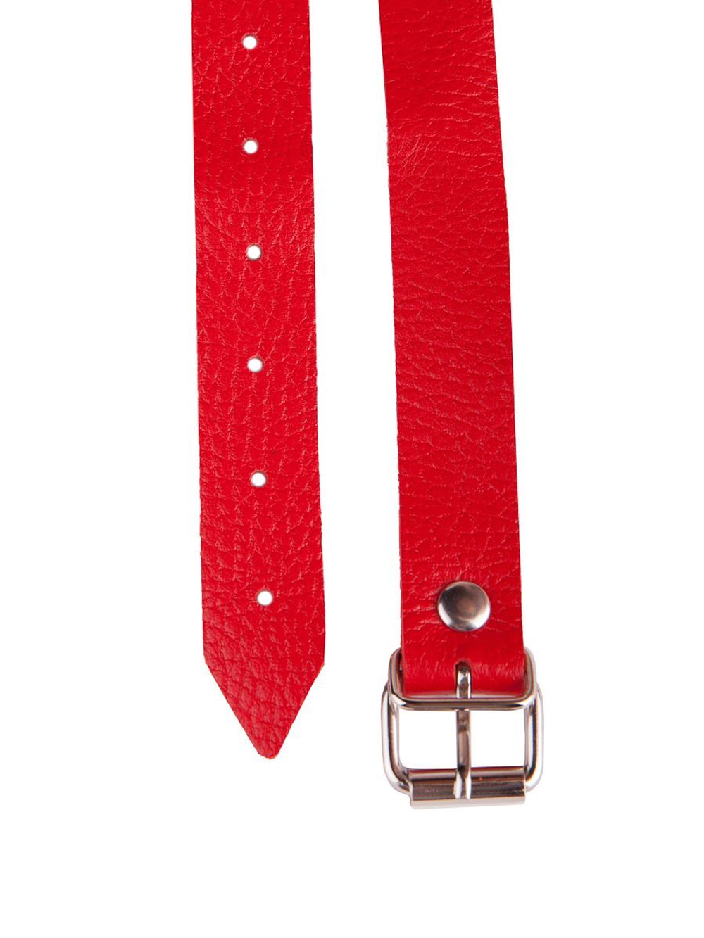 Кляп-кольцо на красных ремешках (Цвет: красный)