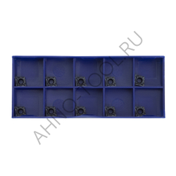 Пластина твердосплавная ISO CCMT060204-PSA ACP20B AHNO по стали, получистовая