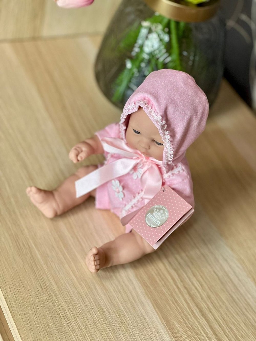 Кукла Berbesa виниловая 27см Recien Nacido  (2511K3)