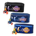 Пенал-косметичка Basir без наполнения, 20*8,5*6 см, серия "Sport", ассорти