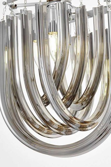 Подвесной светильник Lumina Deco Boscone LDP 7044-300 CHR+GY