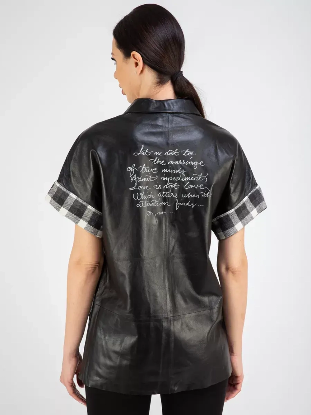 Кожаная куртка натуральная жилет