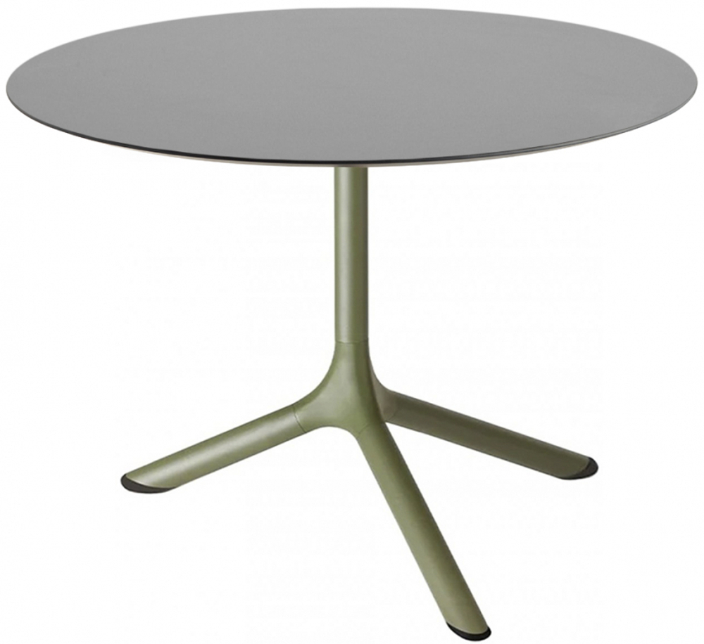 Столик ламинированный кофейный Scab Design Tripe, оливковый, светло-серый
