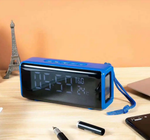 Беспроводная колонка TG-174 (5W/TF/USB/FM) ЧАСЫ
