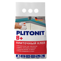 Клей для плитки Plitonit B+ С2ТЕ 5 кг