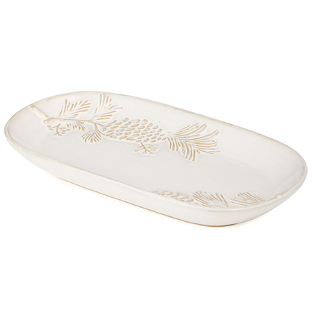 БЛЮДО СЕРВИРОВОЧНОЕ КОЛЛЕКЦИЯ "PINE CONES", 30,2*16*3,1 СМ