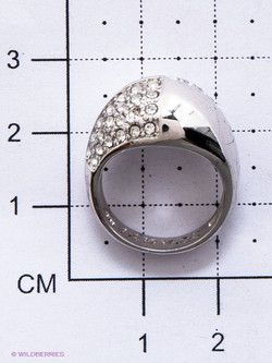 "Хорвард" кольцо в родиевом покрытии из коллекции "Озон" от Jenavi