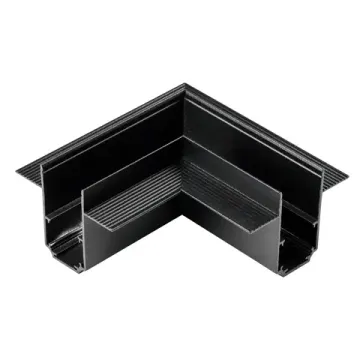 Соединитель L-образный горизонтальный встраиваемый 509247 чёрный Uno Lightstar