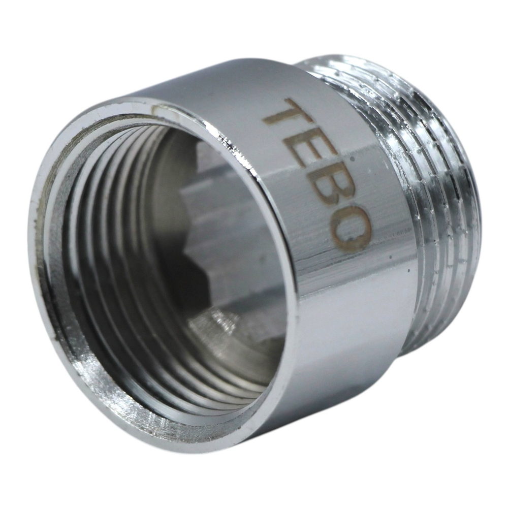 Удлинитель TEBO хромированный 3/4"x15 мм ВР/НР