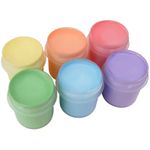 Краски акриловые декоративные Гамма "Хобби", 06 цветов, 20мл, картон. упаковка, пастельные цвета