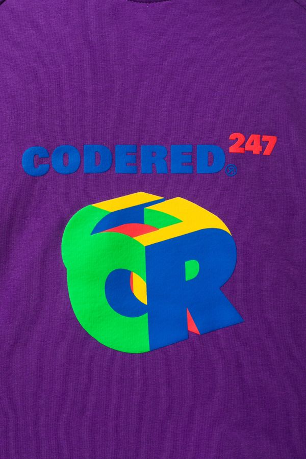 Толстовка Overcrew Summer Intendo Фиолетовый Яркий - фото 4