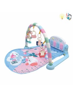 Коврик для малышей с дугами и погремушками, звуковой (200764086)