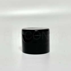 Крышка 28 флип-флоп Черная гладкая