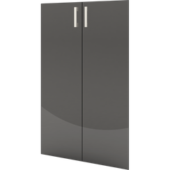 Комплект стеклянных дверей А-310.С.Ф Тонированный 710x4x1120 Арго