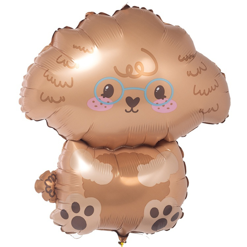 Фольгированный шар-фигура «Щенок Пуделя», 53 см