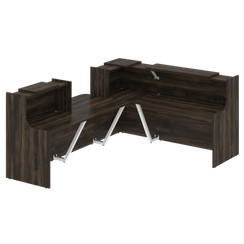 Onix Ресепшн O.R-K-31 Дуб Мали 3201*2773*1187