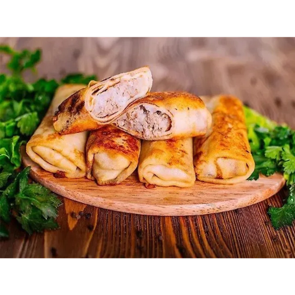 вес. БЛИНЫ фаршированные: МЯСО, РИС 2,5 кг 