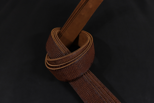 Ременная заготовка Коричневая + плита Геккон