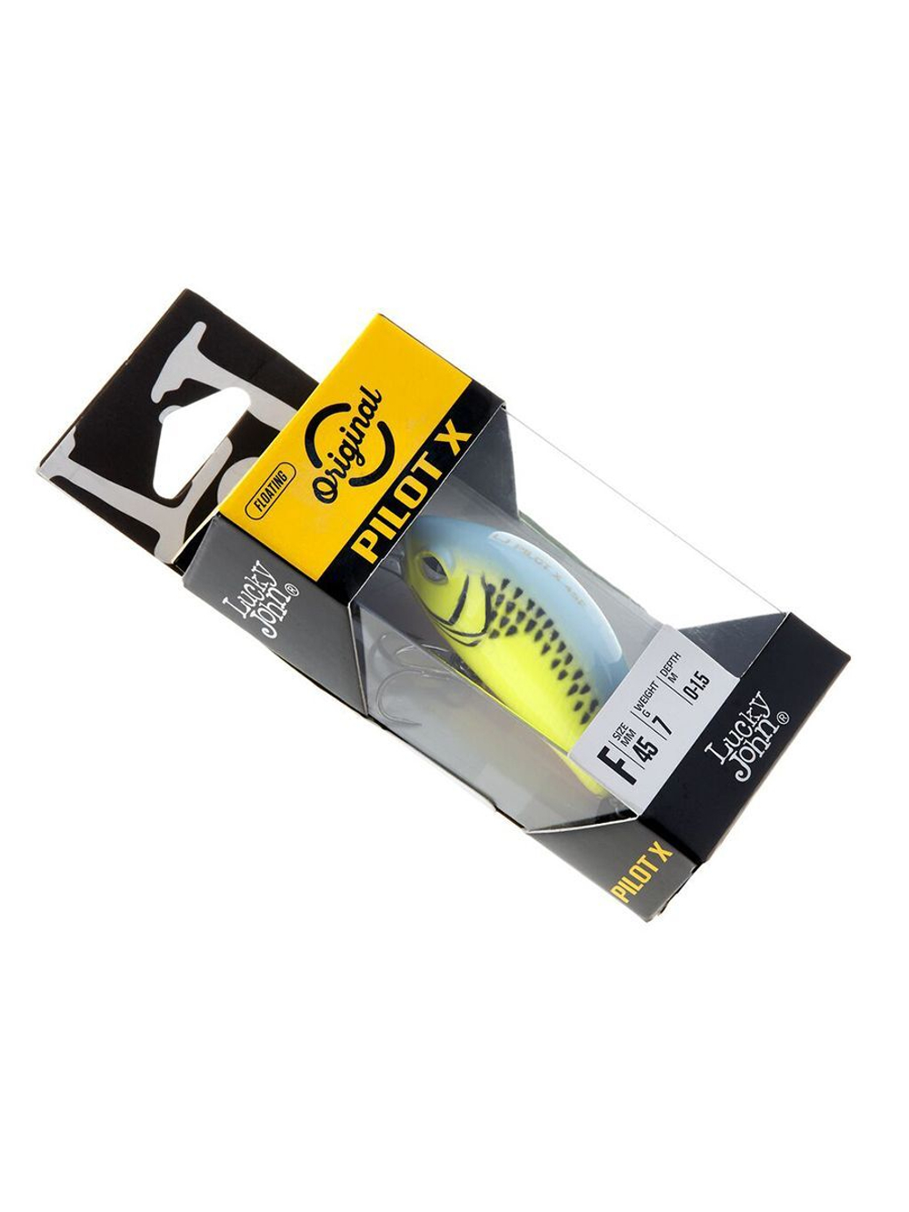 Воблер плавающий Lucky John Original PILOT-X F 04.50/001