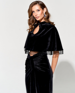 Юбка Mysteriya из премиального бархата