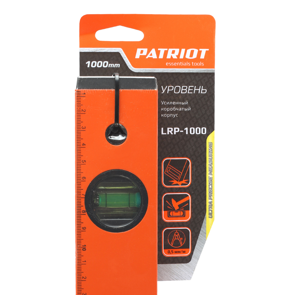 Уровень строительный PATRIOT LRP 1000