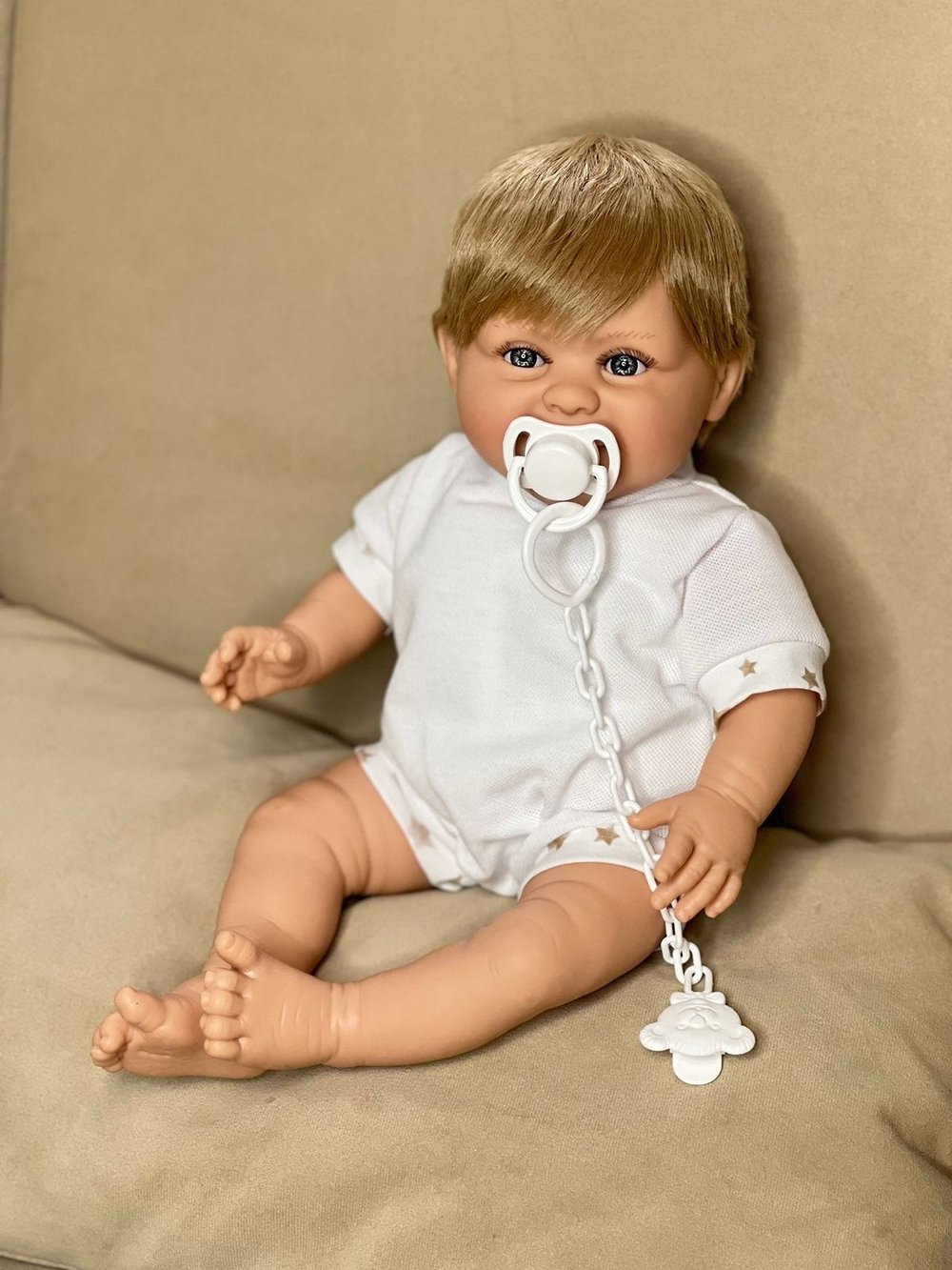 Кукла Marina and Pau 42cм Sugar мягконабивная (M705K)