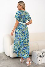 Платье Рада (голубой/синий) Р11-1166/8 Nikol