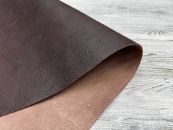 Vacchetta Grain Dark Brown (2,6-2,8 мм) цв. Коричневый, натуральная кожа