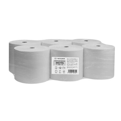 салфетки бумажные для вымени ЭКСТРА 20х19 см,1 000 листов, 6 шт.