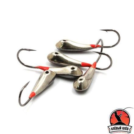 Мормышка паяная ЯМАН Уралка, вес 2,5 г, кр.№6, нейзильбер