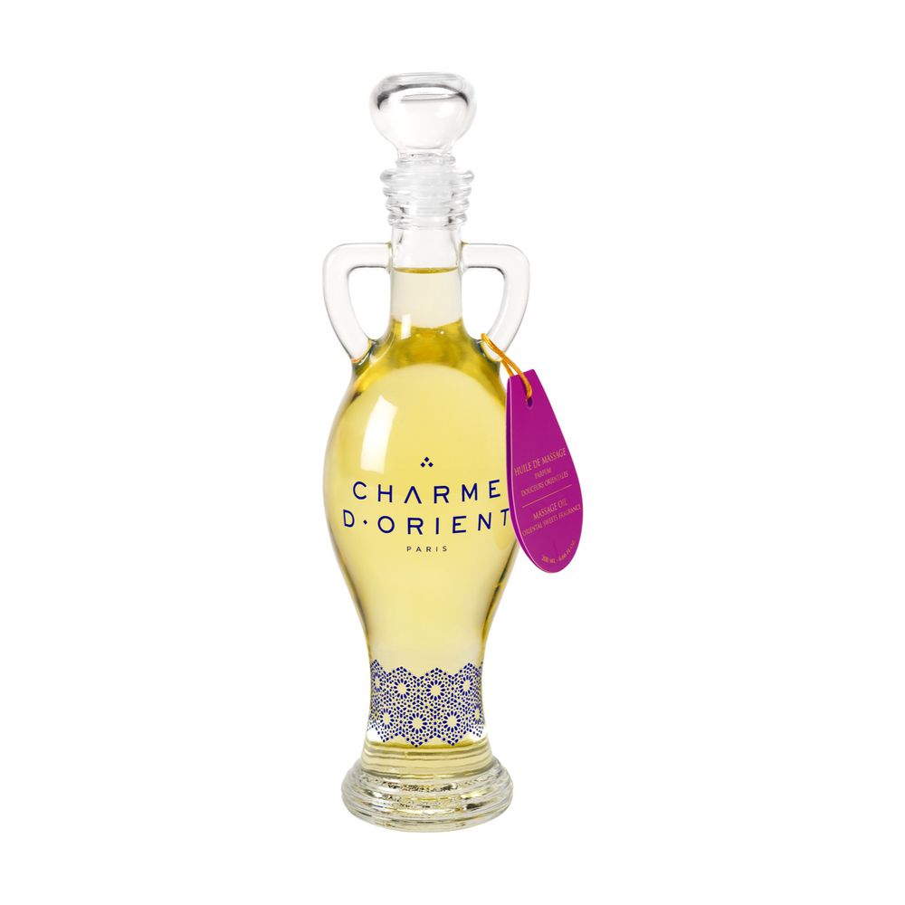 CHARME D&#39;ORIENT | Масло для тела с ароматом «Восточные сладости» / Huile de massage parfum Douceurs Orientales, (200 мл)