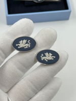 Комплект из запонок и зажима для галстука Wedgwood