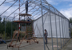 Ангар тентовый ShelterLogic 8.6x12.1х6 м