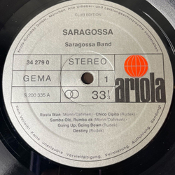 Винтажная виниловая пластинка LP Saragossa Band Saragossa (Germany 1979)