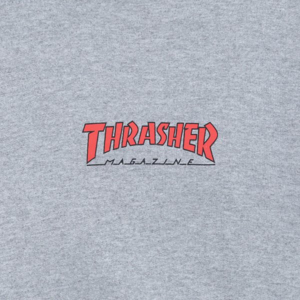 Худи Thrasher Little Outline Hood (grey) артикул: - купить в магазине Дайс