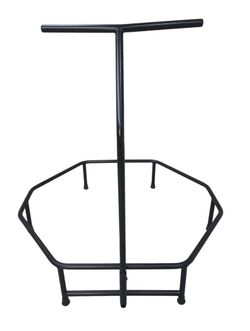 Рама батута для Джампинга - восьмиугольная с ручкой - фронтальный вид