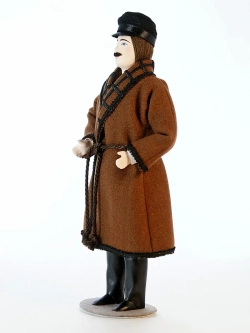 Кукла коллекционная мужчина в Кепи с Ижоры