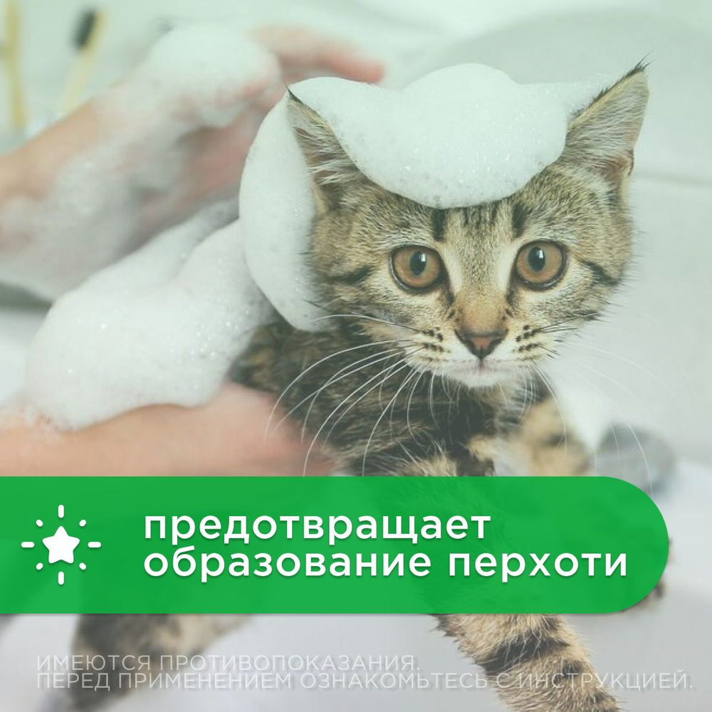 OKVET шампунь профилактический с хлоргексидином 0,1%, 250 мл