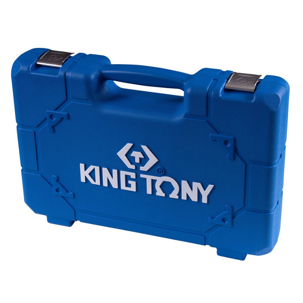 KING TONY (44803AMP) Набор пневмоинструмента 1/2" с принадлежностями, 15 предметов